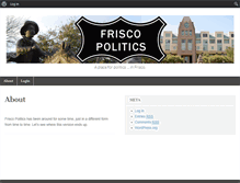 Tablet Screenshot of friscopolitics.com